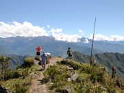 Endlich am Gipfel vom Mount Machu Picchu