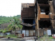 Verlassene Fabrik nördlich von Sipalay