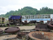 Verlassene Mine in Sipalay