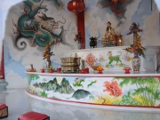 Der Altar vom Taoist Temple