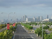Blick auf Manilas Zentrum
