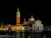 San Giorgio Maggiore bei Nacht, Venedig