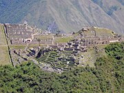 Machu Picchu vom Putucusi aus gesehen
