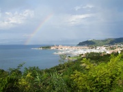Regenbogen über Portorozs