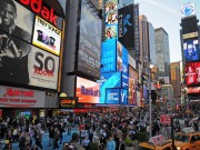 Abends am Times Square