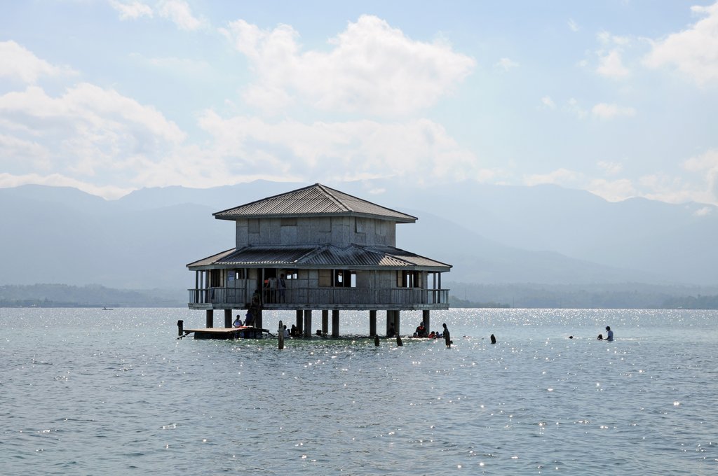 Haus Am Wasser Ostern Auf San Salvador Singapur